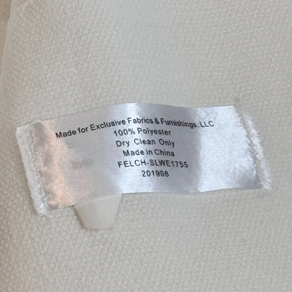 Set of 2 White Sheer Back Tab Curtain Panels 50”x110”